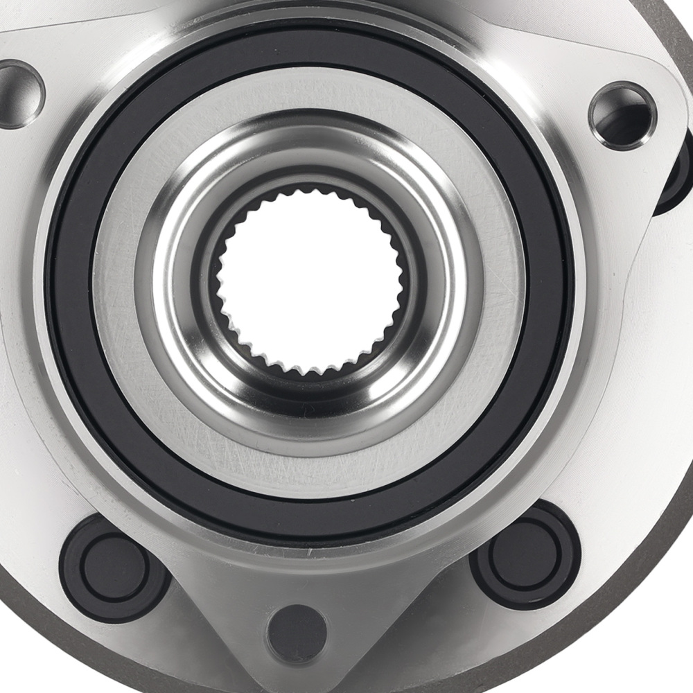 5 Bolt Front Hub Set compatible for Dodge Durango 2011 2012-2023 52124767AC ABS Ring