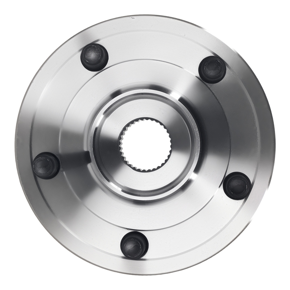 5 Bolt Front Hub Set compatible for Dodge Durango 2011 2012-2023 52124767AC ABS Ring