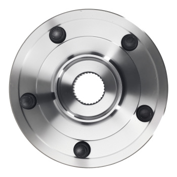 5 Bolt Front Hub Set compatible for Dodge Durango 2011 2012-2023 52124767AC ABS Ring