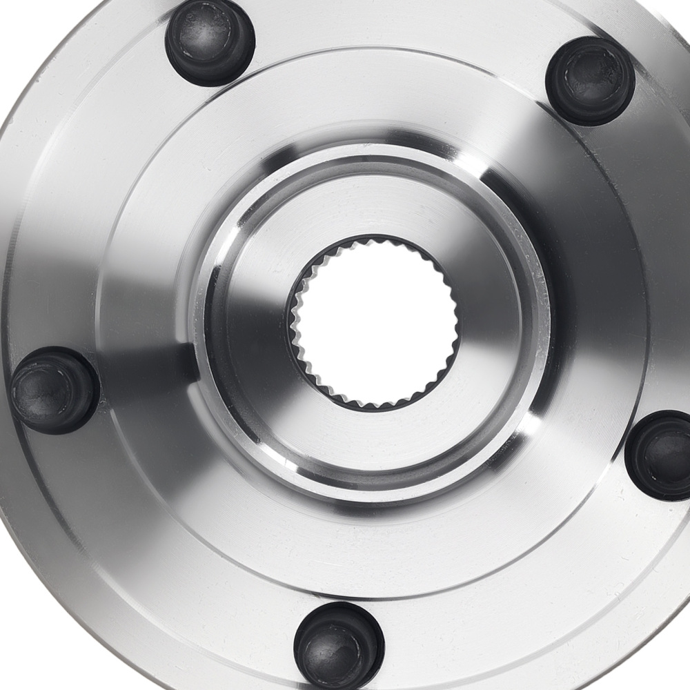 5 Bolt Front Hub Set compatible for Dodge Durango 2011 2012-2023 52124767AC ABS Ring