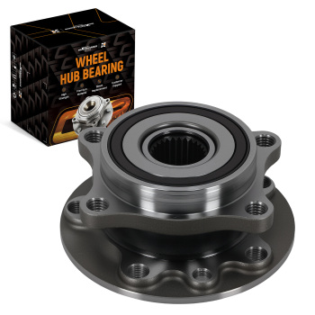 Front Wheel HubBearing compatible for Chrysler 200 compatible for Dodge Dart 68137552AB WA513348 5 Lugs