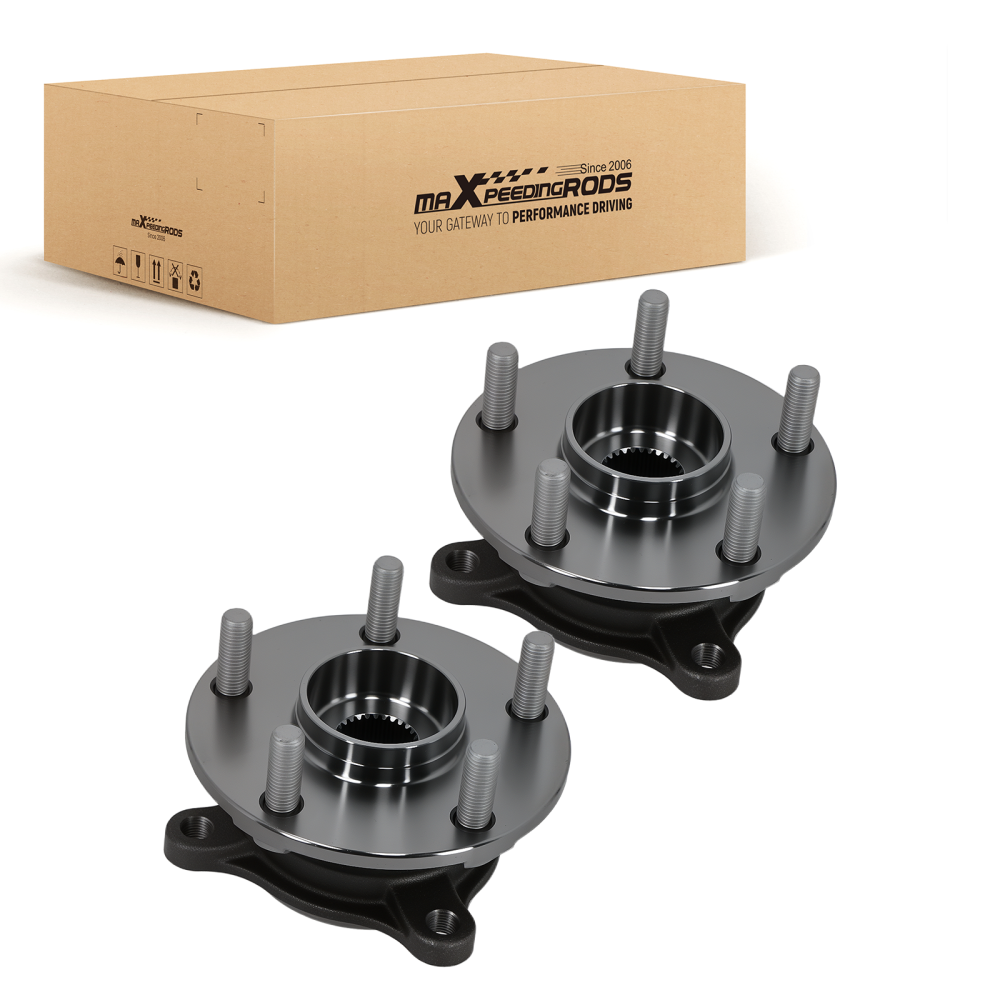 Front Left Right Wheel Bearing Hub Assembly compatible for Lexus GS IS RC AWD 513365 513366