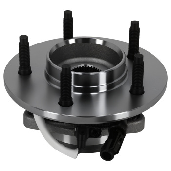 Front Wheel Bearing Assembly compatible for FORD F-150 4WD 1997-2000 515010 3-Bolt ABS