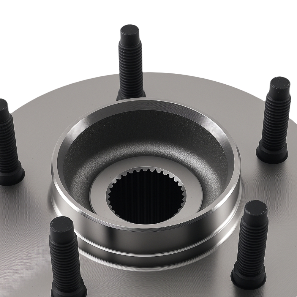 Front Wheel Bearing Hub Assembly compatible for Ford F-150 4WD 97-99 515010 SP550200 5 Lug