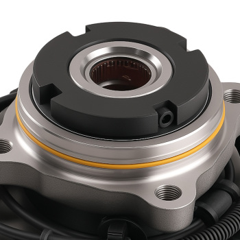 Front Wheel Bearing Hub compatible for Ford F-250 F-350 Super Duty SRW 4x4 1999-2004