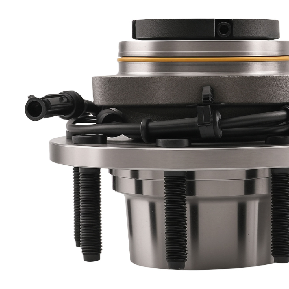 Front Wheel Bearing Hub compatible for Ford F-250 F-350 Super Duty SRW 4x4 1999-2004