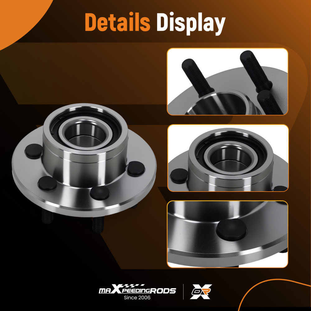 Front Wheel HubBearing Assembly compatible for Dodge Dakota/Durango 97-04 515032 RWD 2WD