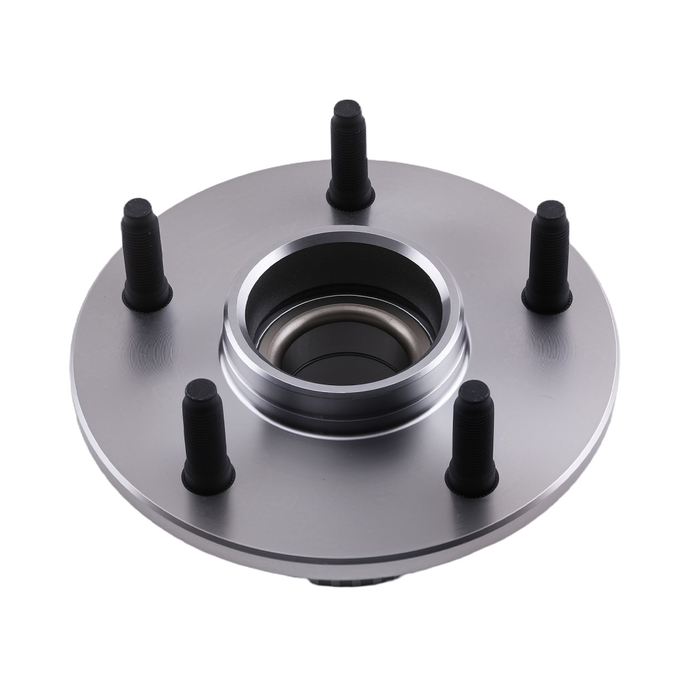 Front Complete Wheel Hub Set compatible for Dodge Ram 1500 RWD 2000-01 HA590001 5 Lugs