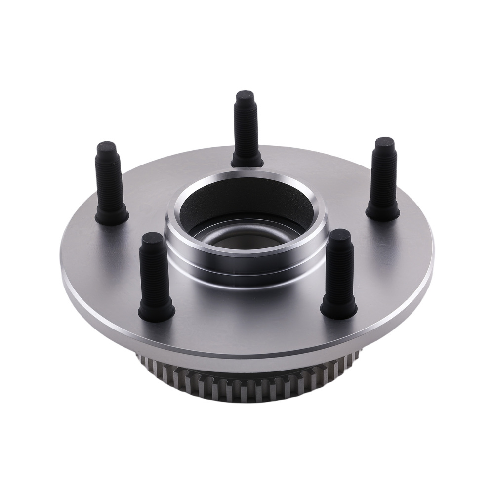 Front Complete Wheel Hub Set compatible for Dodge Ram 1500 RWD 2000-01 HA590001 5 Lugs