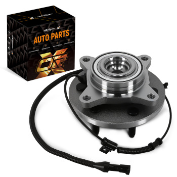 Front Wheel Hub Bearing Assembly compatible for Ford Expedition 2WD 2007-10 515094 6 Lugs