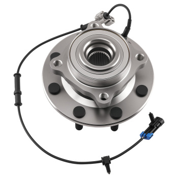 8 Bolt Front Wheel Hub Bearing compatible for GMC Sierra 3500 HD 2007-2010 H515099