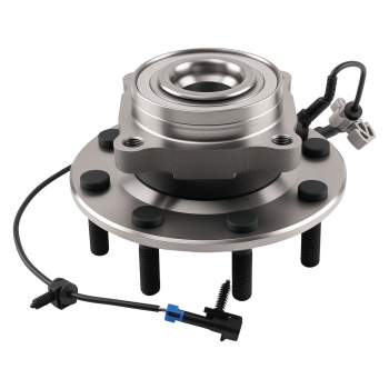 8 Bolt Front Wheel Hub Bearing compatible for GMC Sierra 3500 HD 2007-2010 H515099