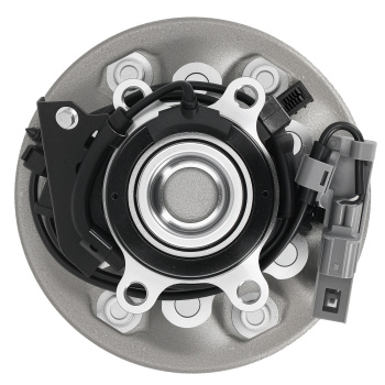 Front Left Wheel Hub Bearing compatible for GMC Canyon 2WD 6 Bolt 2004-2008 FW318