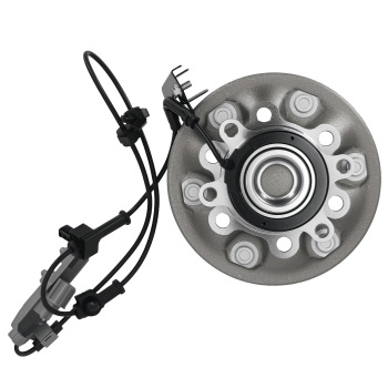 Front Left Wheel Hub Bearing compatible for GMC Canyon 2WD 6 Bolt 2004-2008 FW318