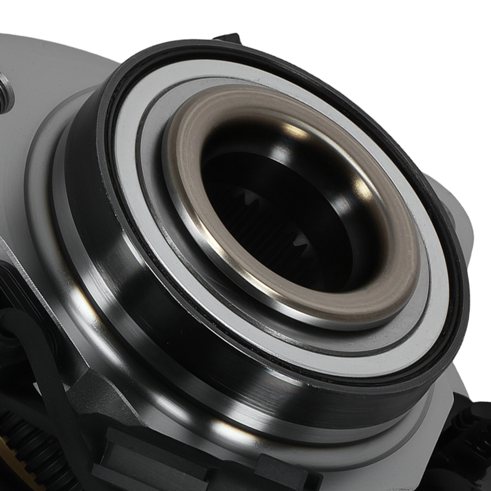 Front ABS 5 Bolt Wheel Hub Bearing Assembly compatible for Dodge Ram 1500 06-09 515113