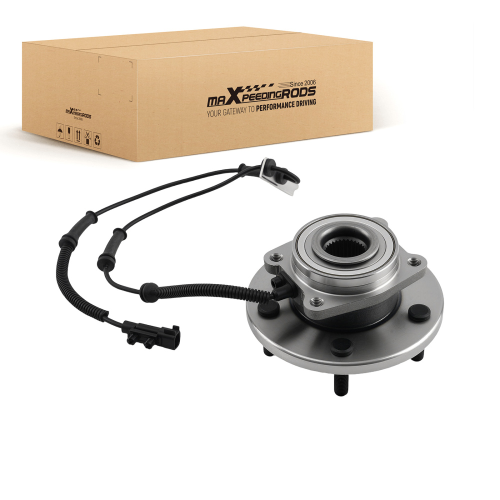 Front HubBearing compatible for Dodge Grand Caravan/Routan 2008-2012 515136 5 Bolt ABS