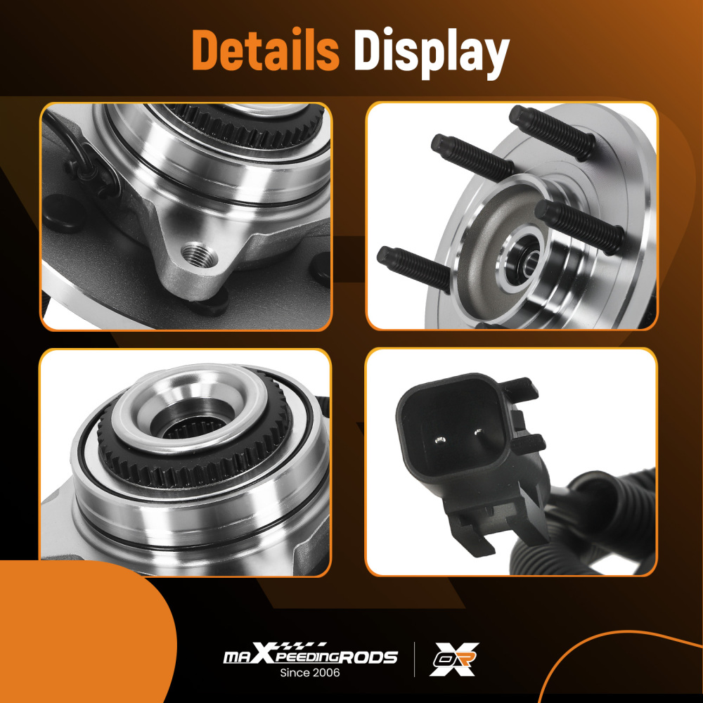 515142 Front Wheel Hub Assembly compatible for Ford F-150 Expedition 4WD 2011-2014 with ABS