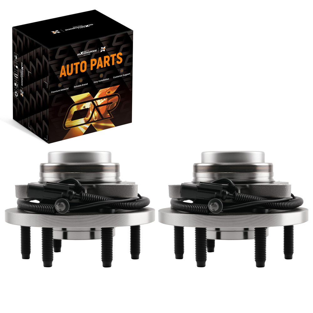 Pair Front Wheel Bearing Hub Assembly compatible for Ford F-150 2011-14 515143 6-Lug