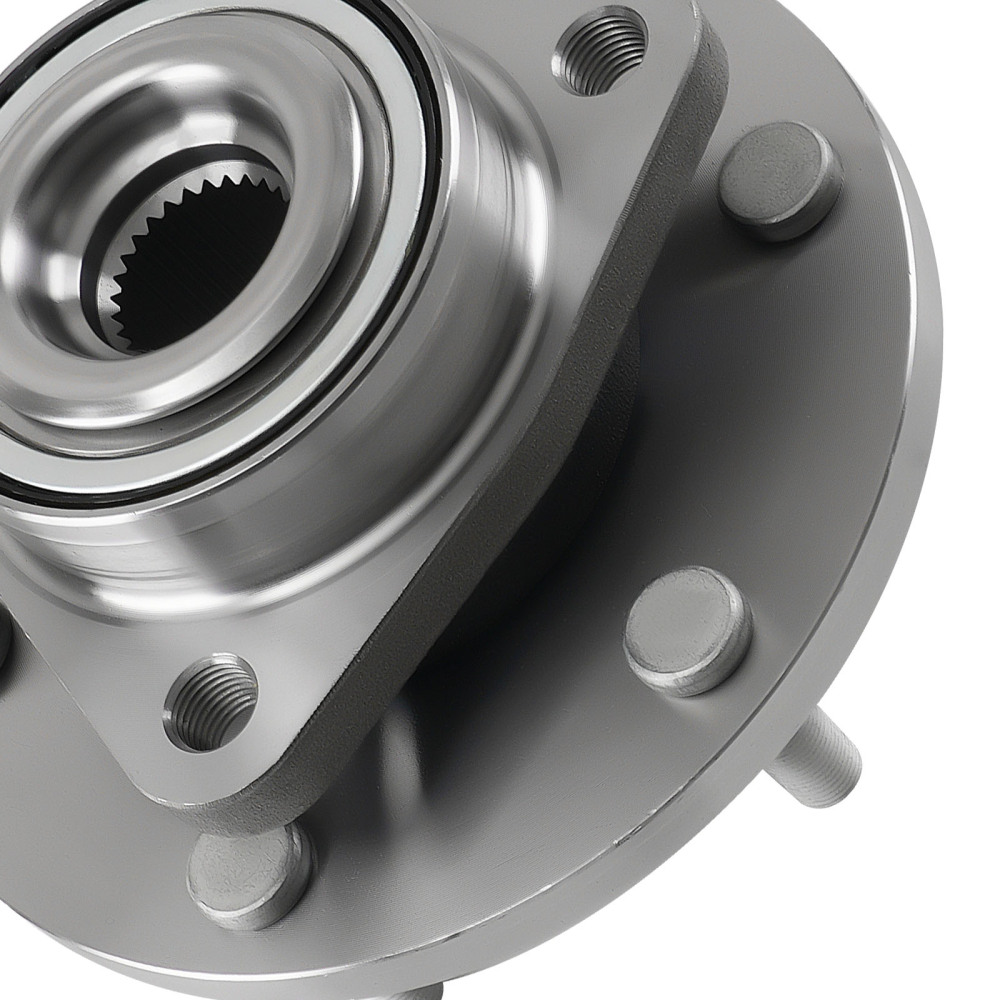 2x Front Wheel Bearing Hub Assembly compatible for Nissan Titan 4WD 515155 SP500705 6Bolt