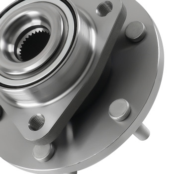 2x Front Wheel Bearing Hub Assembly compatible for Nissan Titan 4WD 515155 SP500705 6Bolt