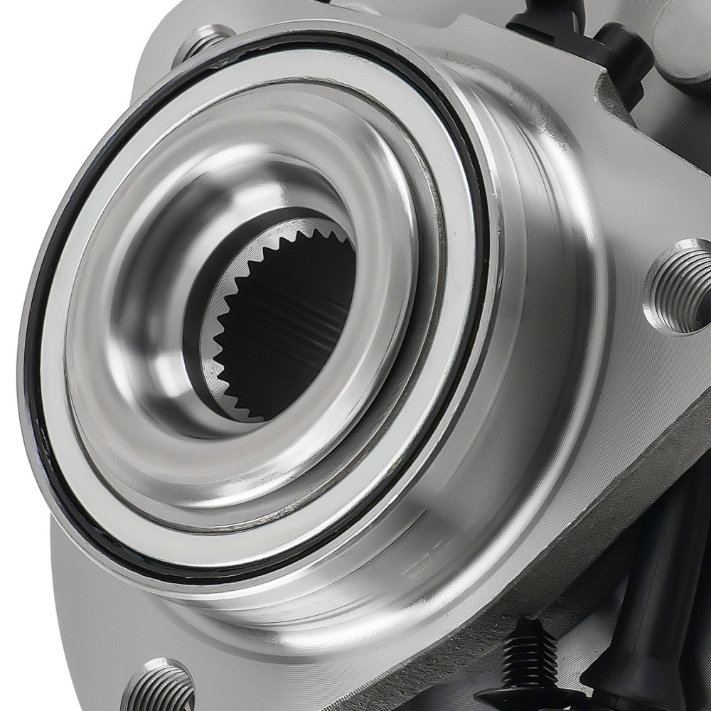 2x Front Wheel Bearing Hub Assembly compatible for Nissan Titan 4WD 515155 SP500705 6Bolt