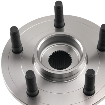 Front Wheel Bearing Hub Units compatible for Dodge Ram 1500 06-09 52070323AF 5 Lugs