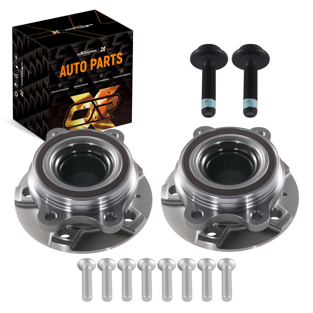 2x Gruppo mozzo e cuscinetto ruota anteriore compatibile per Audi A5/A4/Q5/A7/A6 2007-2011