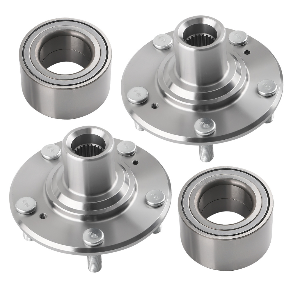 Front Wheel BearingsWheel Hubs compatible for Honda Civic DX EX LX HF Hybrid 1.8L/1.5L