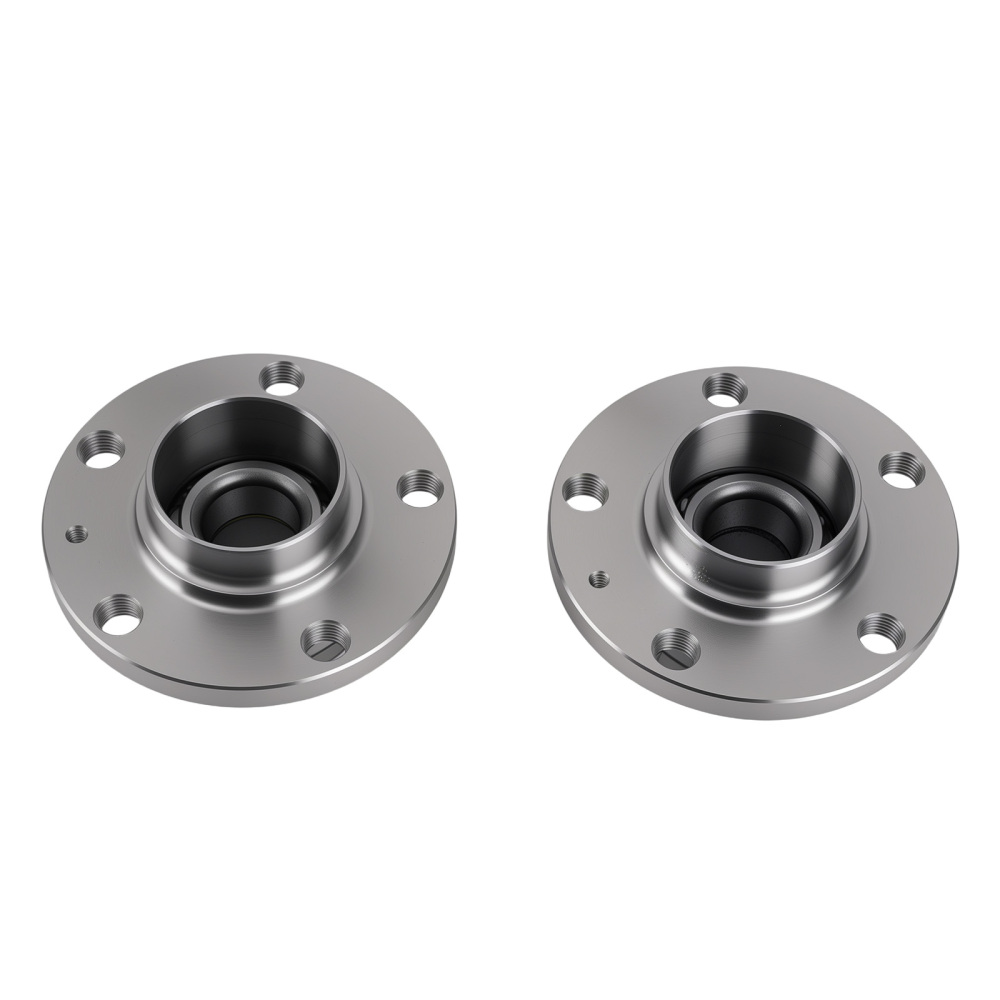 2x compatible for Seat Cordoba Ibiza compatible for VW Fox 5Z1, 5Z3 Polo 9N 6R Rear Wheel Bearing Hub Kit