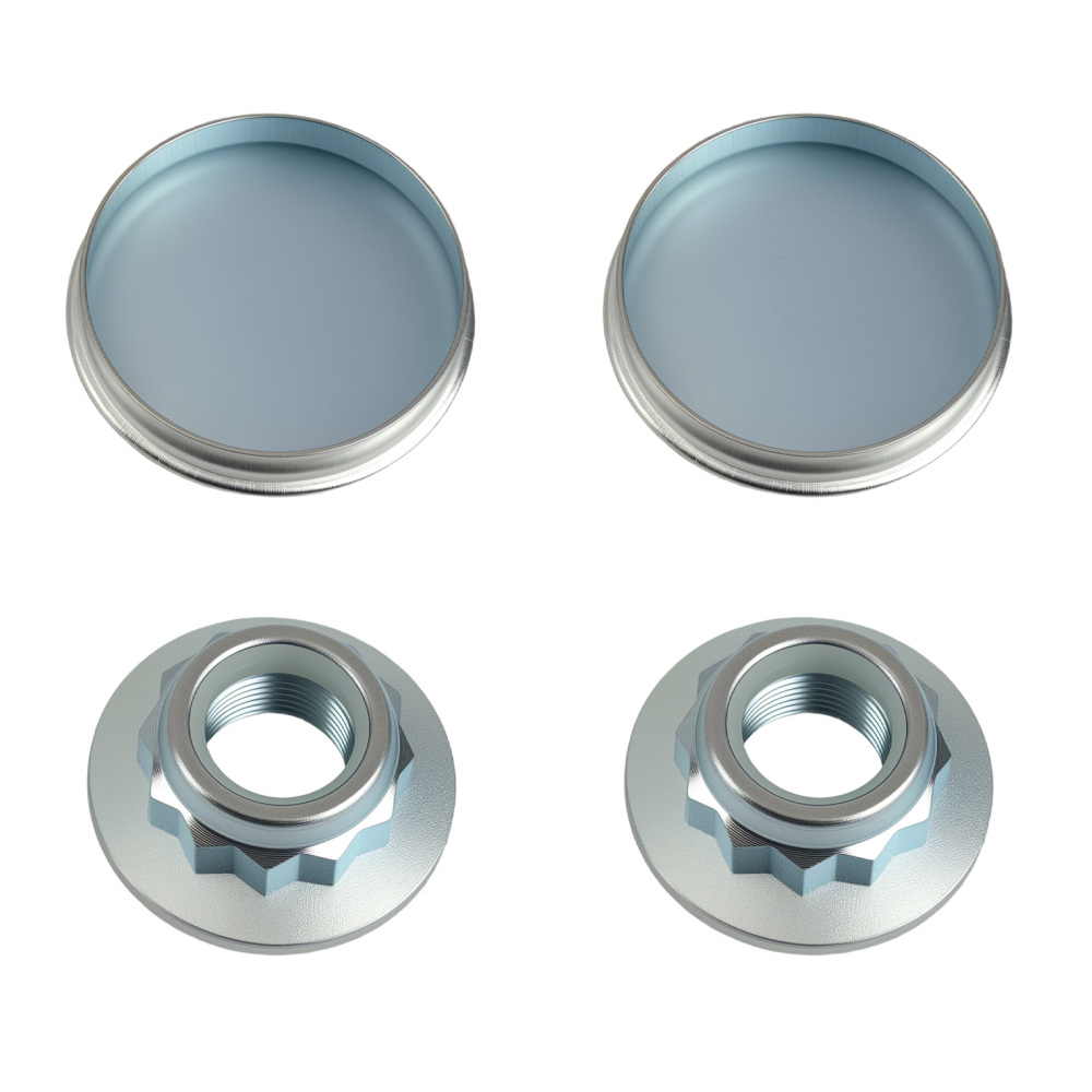 2x compatible for Seat Cordoba Ibiza compatible for VW Fox 5Z1, 5Z3 Polo 9N 6R Rear Wheel Bearing Hub Kit