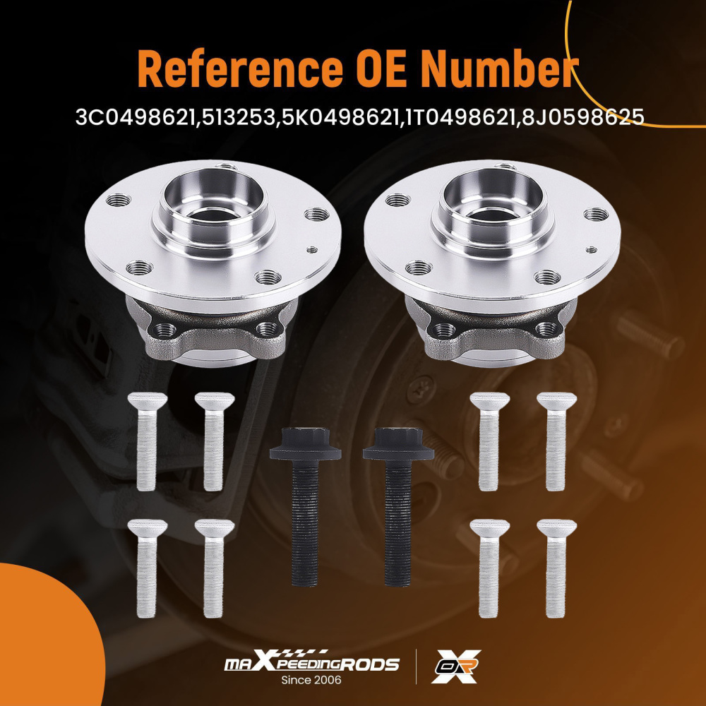 Cuscinetti Ruota Anteriore compatibile per Audi A1 8X1 8XK A1 Sportback 8XA 11-2018 3C04986