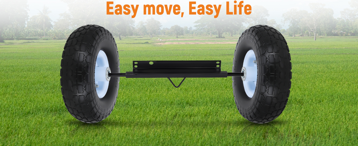 4x Wheel Kit compatible for Honda Generator EU3000is Direct Replacement 06423-ZS9-020AH