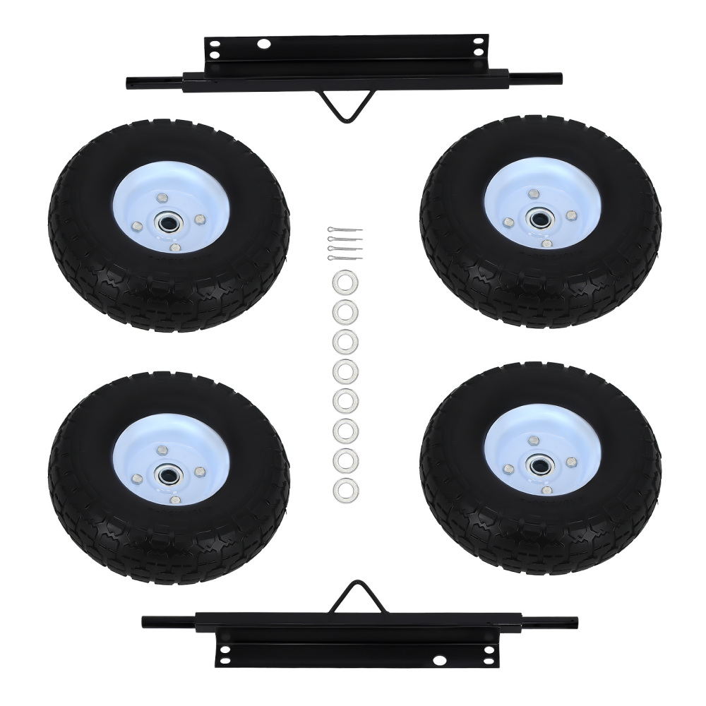 4x Wheel Kit compatible for Honda Generator EU3000is Direct Replacement 06423-ZS9-020AH