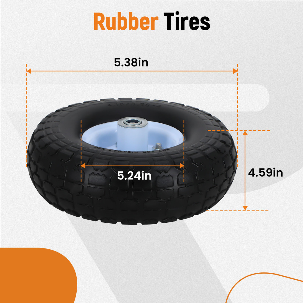 Durable Wheel Kit Steel Axles Hardware compatible for Honda Generator EU3000is Black Bliue