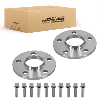 2pz Distanziale Ruota 10mm for 5x112 M14x1.5 Lega 6061-T6 CB 66.5mm Kit
