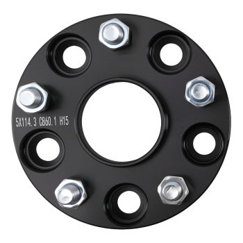 2x 15mm Hub Centric Spacers compatible for Lexus GS450h GS460 5x114.3 60.1mm M12x1.5
