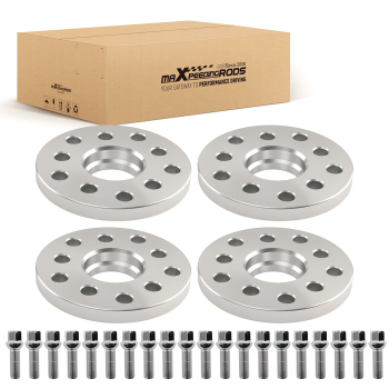 Distanziali 10+15mm compatibile per VW Passat B6 B7 compatibile per Golf 5 R 5x112 M14x1.5 Alluminio