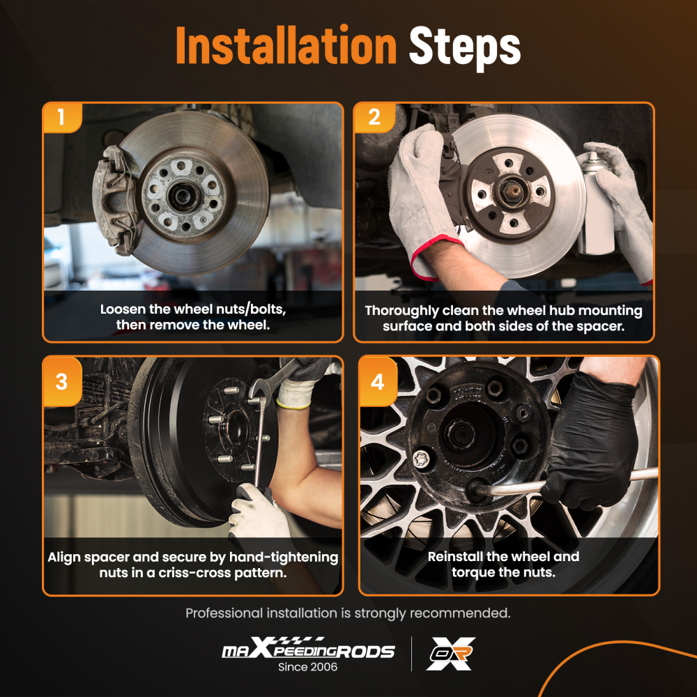 1 Inch Billet Wheel Spacers compatible for Toyota 4Runner/Tacoma/FJ/Compatible for Tundra 6x5.5 1996-2022