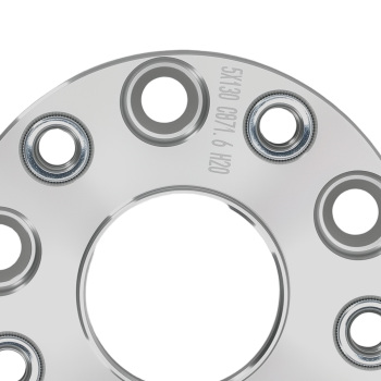 2 Distanziali 20mm 5x130 compatibile per Porsche 911 Boxster Cayman Cayenne Hub Centric