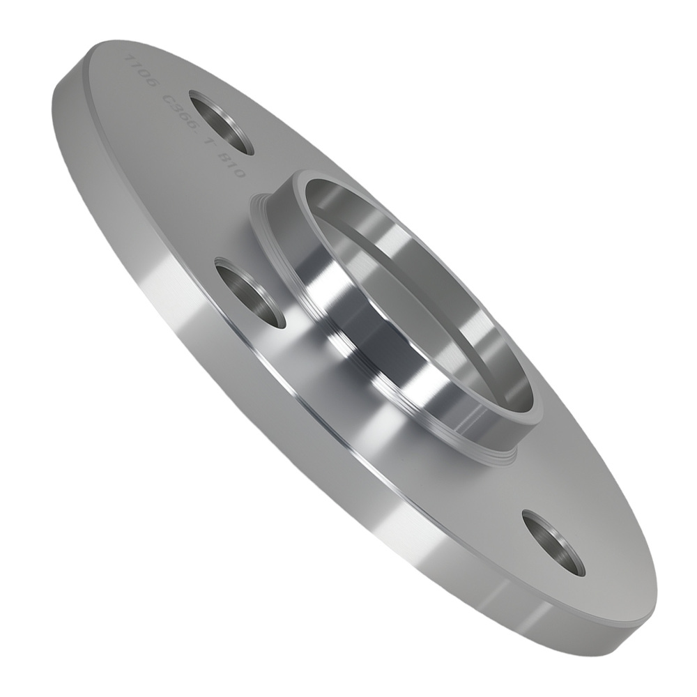 2pz Distanziali 10mm compatibile per Peugeot 4x108 CB 65.1 M12x1.25x42mm Lega Alluminio