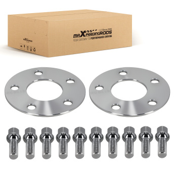 2pz Distanziali 5mm Hub Centric compatibile per BMW 5er G30/G31 5x112 2017+ Bulloni