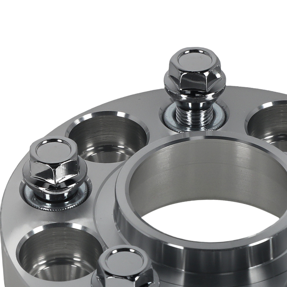 2 Distanziali 25mm 5x112 compatibile per AUDI A6 4G 4G2 2011+ M14x1.5 Alu Hub 66.5mm