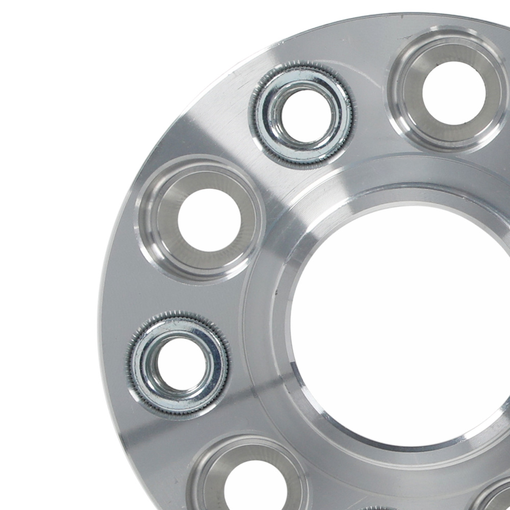 2 Distanziali 25mm 5x112 compatibile per AUDI A6 4G 4G2 2011+ M14x1.5 Alu Hub 66.5mm