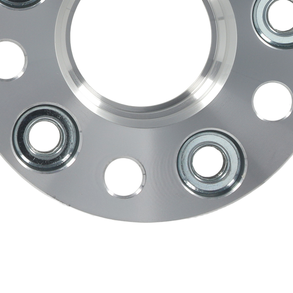2 Distanziali 25mm 5x112 compatibile per AUDI A6 4G 4G2 2011+ M14x1.5 Alu Hub 66.5mm