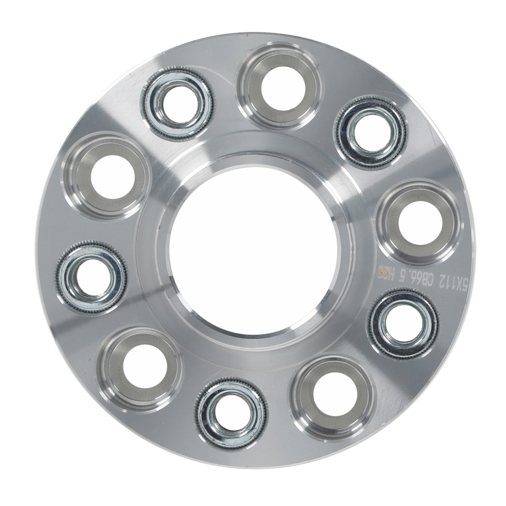 2 Distanziali 25mm 5x112 compatibile per AUDI A6 4G 4G2 2011+ M14x1.5 Alu Hub 66.5mm