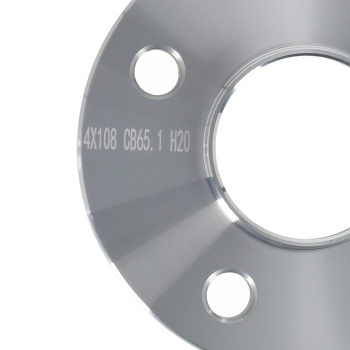 2 Distanziali 20mm 4x108 CB 65.1 compatibile per Peugeot 106 206 306 307 308 M12x1.25mm