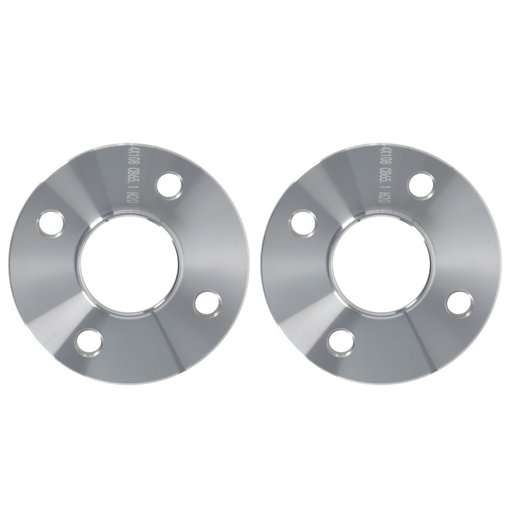 2 Distanziali 20mm 4x108 CB 65.1 compatibile per Peugeot 106 206 306 307 308 M12x1.25mm