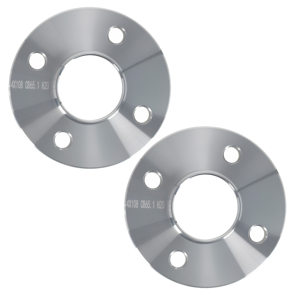 2 Distanziali 20mm 4x108 CB 65.1 compatibile per Peugeot 106 206 306 307 308 M12x1.25mm