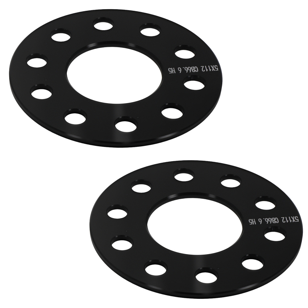 2x Distanziali Ruota 5mm compatibile per BMW 5er G30/G31 2017+ 5x112 CB66.6 M14x1.25x33