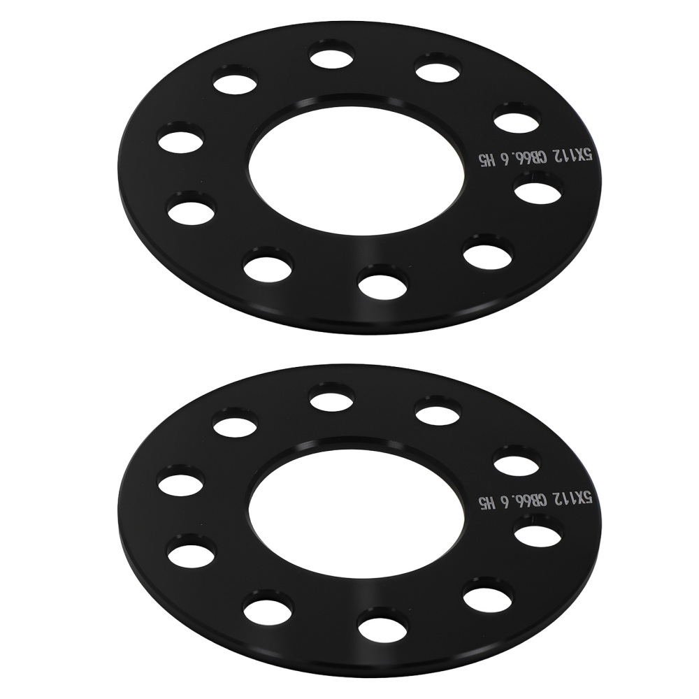 2x Distanziali Ruota 5mm compatibile per BMW 5er G30/G31 2017+ 5x112 CB66.6 M14x1.25x33